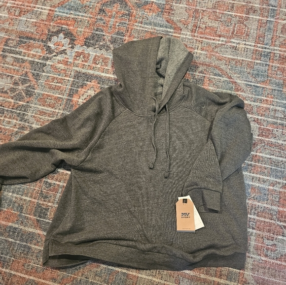 NWT hoodie MV Sports heathered charcoal XXL - Picture 5 of 8